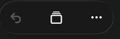 main screen top toolbar